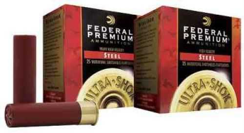 20 Gauge 25 Rounds Ammunition Federal Cartridge 3/4" oz Steel #4